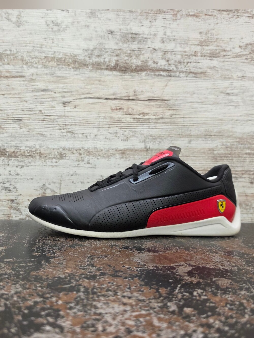 Mens Puma Scuderia Ferrari Drift Cat Driving Shoes Sz 10 Used 306818-01